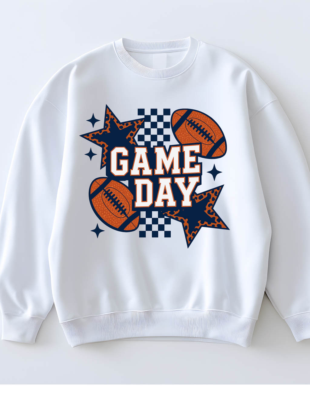 Orange and Blue Game Day Sweatshirt