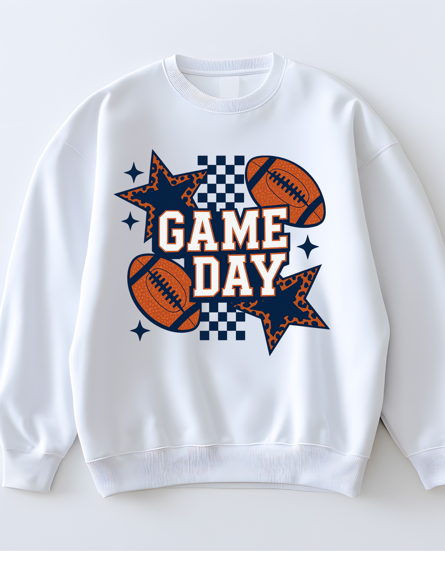 Orange and Blue Game Day Sweatshirt